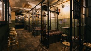 jailhouse bar venue, unusual venue