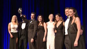 Winners at awards event - Inventive Events