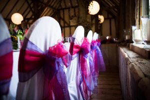 Chair cover hire - room decor - Inventive Events
